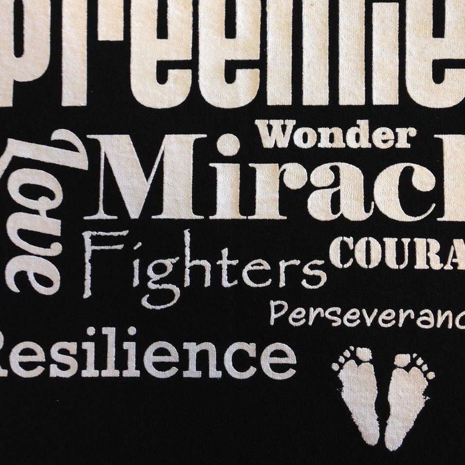 Preemie word cloud